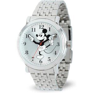 NWT - Disney Mickey Mouse Adult Vintage Articulating Hands Analog Quartz Watch